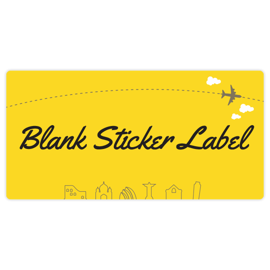 Blank Sticker Labels Photobook Singapore Personalized Sticker